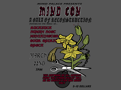 Mind Con. Lite adobe art gallery design diy flyer graphic design human host illustration live music manikineter ruckzuck show flyer sour spirit speck