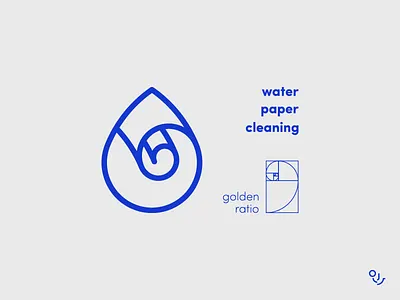 Cleaning Brand cleaning creative design drop icon icons logo mark minimal monogram paper symbol water