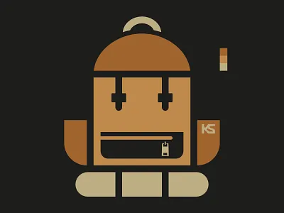 KNAPSACK // backpack beltramo bltr character icon knapsack logo