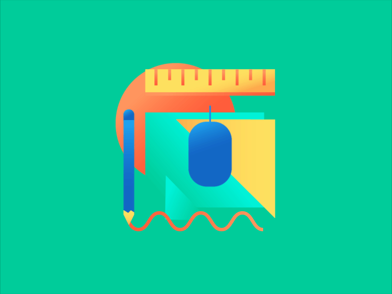 Design illustration agency branding design flat illustration motion movement webcomum