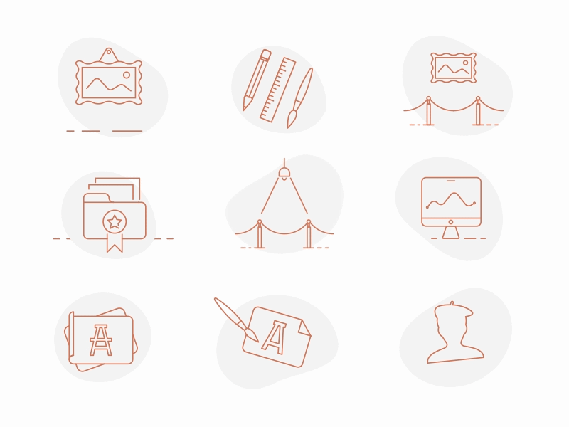 Empty States app empty states icons mobile