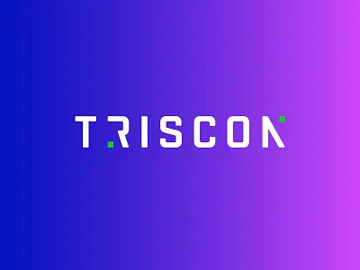 Triscon Branding ai brandidentity branding design digital gradient gradient logo icon identity lettering logo minimal telecommunication