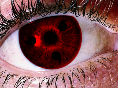 The Sharingan anime digital art digital manipulation naruto photo manipulation photoshop visual art