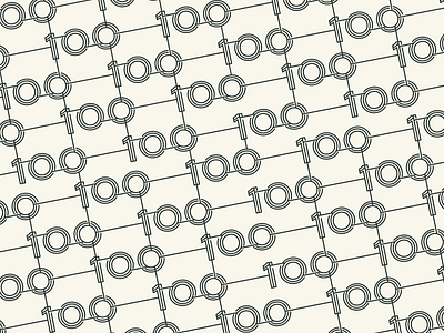 100 Light Pattern 100 anniversary branding anniversary logo branding logo design pattern typography