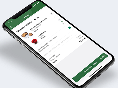 epicery® Cart Screen iOS Redesign app clean interface clean ui design food delivery application ios ios12 mobile app design ui user interface