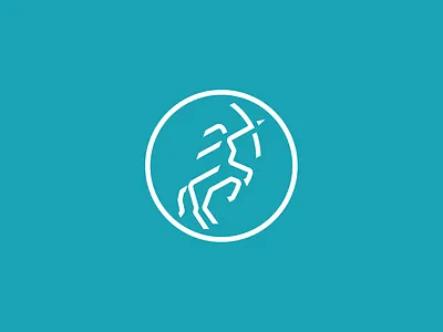 Med School Brand animal brand brand and identity branding centaur chiron dentist design doctor flat identity illustration logo medicine minimal mythology quiron school vector