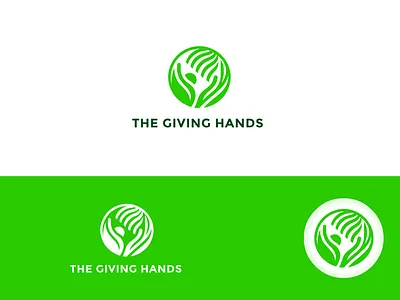 THE GIVING HANDS logo brand identity brandcubes branding design for good giving hands graphic design heartfelt design ishan shetty logo design logo inspiration mumbai design non profit design socialimpact