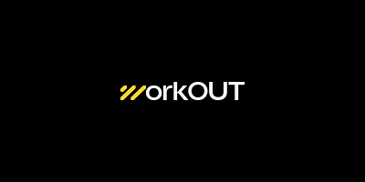 workOUT - Logo & Brand Design 3d animation branding creativelogo design graphic design illustration logo logocreation logodesign logoinspiration modernlogo motion graphics ui