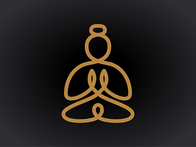 Buddha line drawing buddha continuous line icon line line drawing logo