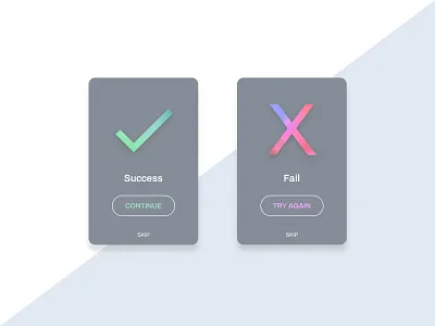 Daily UI 011 | Flash Messages daily ui dailyui error fail flash message sketch success successful ui
