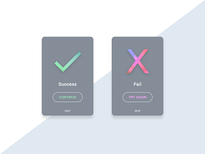 Daily UI 011 | Flash Messages daily ui dailyui error fail flash message sketch success successful ui