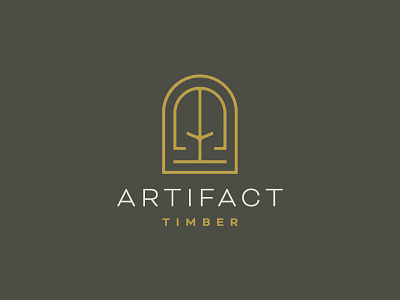 Artifact Timber branding buffalo ny identity logo logo mark timber tree