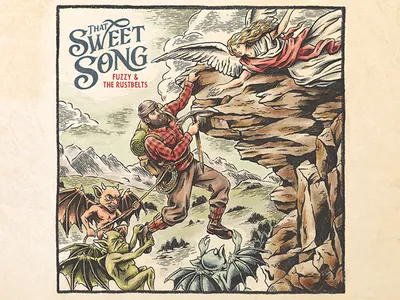 That Sweet Song adventure angel camping demons music music album music art nature rockclimber vintage