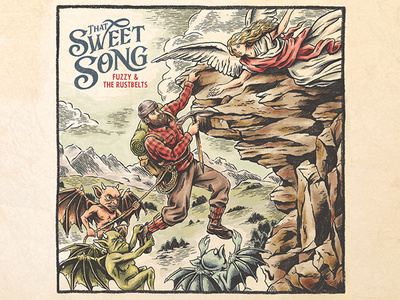 That Sweet Song adventure angel camping demons music music album music art nature rockclimber vintage