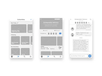 HipsterEats UX: Community Engagement Highlights hipsters sketch ui ux wireframes