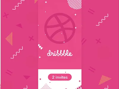 Dribbble Invite design dribbleinvite invite2