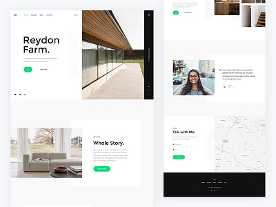 Photy — Landing Page landing page photographer photography portfolio ui ux web web design