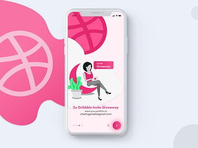 Dribbble Invite change changelog colorful debut draft dribbbble giveaway hello illustration invitation invite invites onboard player thanks walkthrough