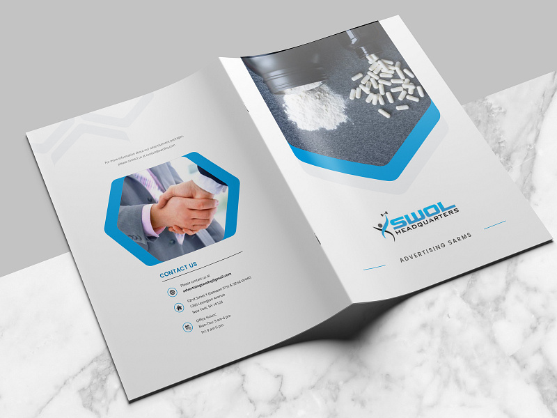 Brochure | SWOL brochure brochure design brochure mockup brochure template modern brochure professional brochure simple brochure what a story