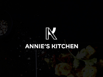 Annie's Kitchen branding cocina comida delivery desiginspiration design flat food graphic design icon kitchen logo peru vector