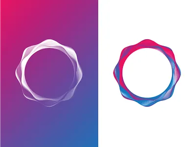 Virtual Assistant App Icon app branding gradiant graphic design icon logo logo design minimal vector virtual assistant