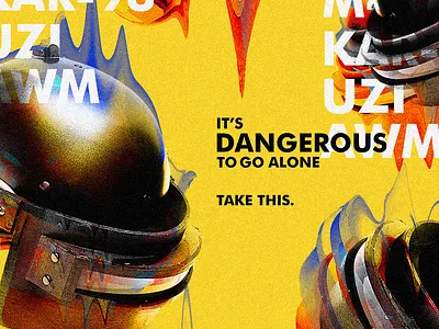 Helmet 3 - PUBG art design graphic illustration photoshop pubg