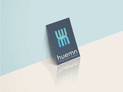 Huemn Card badge badge design brand branding business card design iconography identity logo logo design packaging print process typography vector