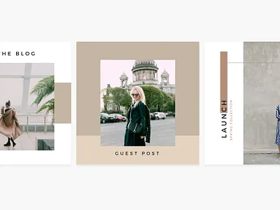 Instagram Bundle #1 graphic design instagram templates social media templates