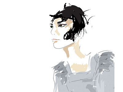 Sketch Fragment for Atelier1 Corner for Doverstreet market doverstreet doverstreet market fashion fashion illustration illustration illustrations