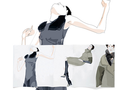 for Atelier1 Corner for Doverstreet market doverstreet doverstreet market fashion fashion illustration illustration illustrations