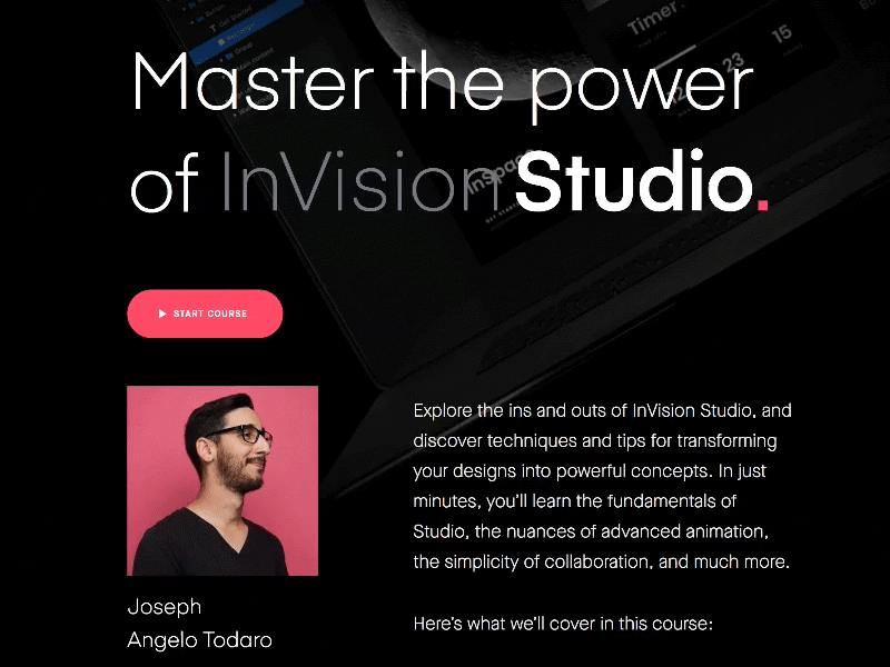 Learn Studio Update - 8 New Videos! animation course design download free freebies gif invision invisionstudio learning sketch studio tools tutorials ui ui ux video videos