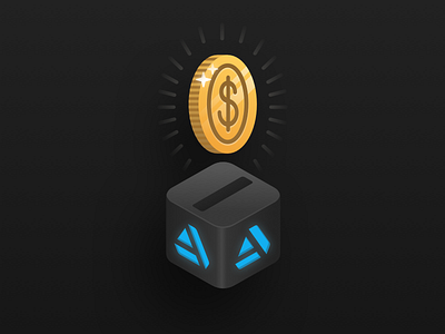 ArtStation Marketplace - Sale illustration $ artstation coin icon illustration making money marketplace seller