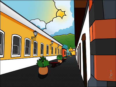 São Sebastião adobe illustrator city digital art illustration photo vector