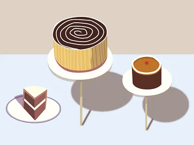 Cakes wayne thiebaud