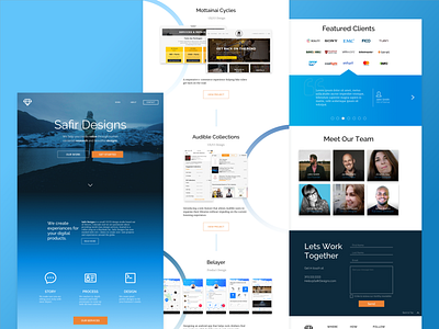 Agency Portfolio Concept agency design designlab portfolio sketch ui ux website