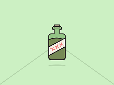 Inktober 03 Posion halloween halloween icon icon inktober poison poison bottle poison icon