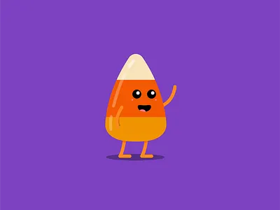 Cute Candy Corn candy corn cute halloween illustration illustrator