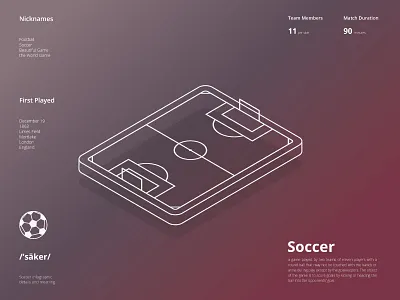 Soccer Infographic in Isometric Style ball football icon infographic isometric mobile outdoor play soccer sport
