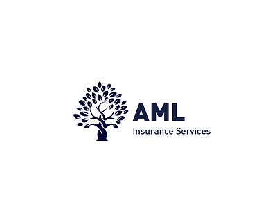 AML Insurance Logo blue illsutration logo logo club logo type