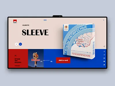 Kanal cigarettes brand cigarettes design ecommerce landing landing page lifestyle shop store ui ui ux ux ux design web webdesign