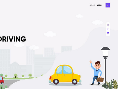 Car Booking site design