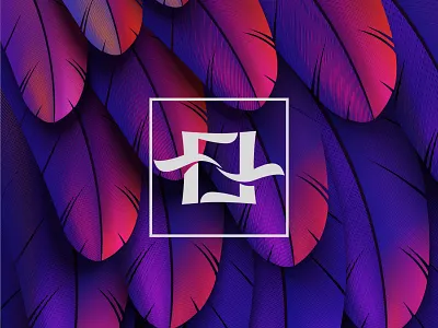 Faten logo branding design illustration logo typography