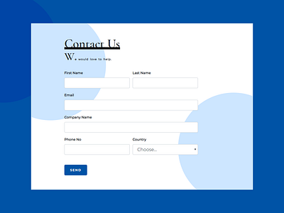 Contact Us contact contact page contactus dailyui dailyui28 form