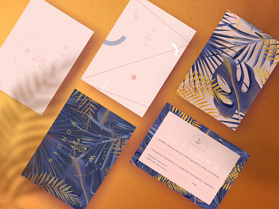 Branding concept beauty beauty logo brand branding branding designer card colors design fresh geometry graphic identity manicure palm pattern pedicure pink print salon studio