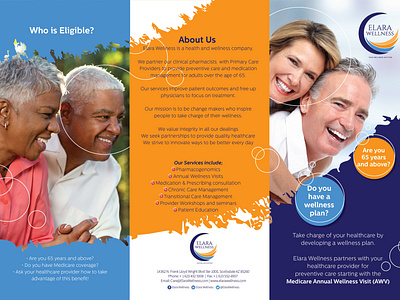 Elara Wellness Patient Trifold Flyer