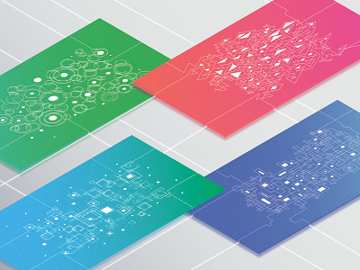 Seasons | 四季 illustration isometric vector