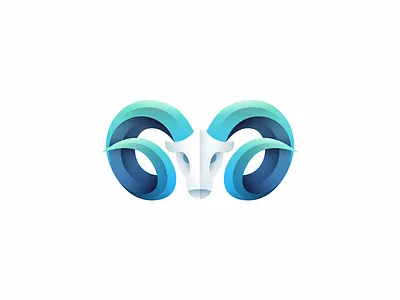 Goat brand design icon illustration logo symbol