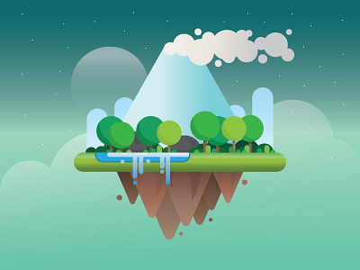 Indonesia, country with the most active volcanoes in the world cloud disaster eruption forest hiking indonesia landscape lava mountain nature sky tree volcano