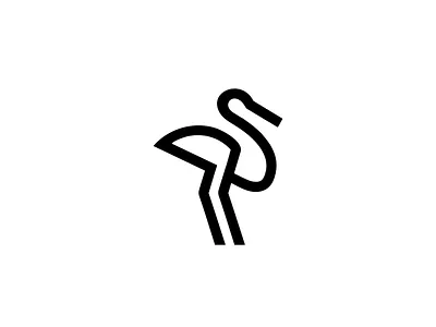 Heron art artsigma bird bird logo brand brannd design design art heron logo design logotipo