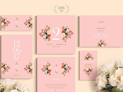 Peach Diamond Wedding Set cards cards invitation delicate floral invitation invitation card minimal modern peach diamond wedding peach diamond wedding set simple wedding wedding card wedding cards wedding clipart wedding design wedding invitation wedding invitations wedding planner wedding set